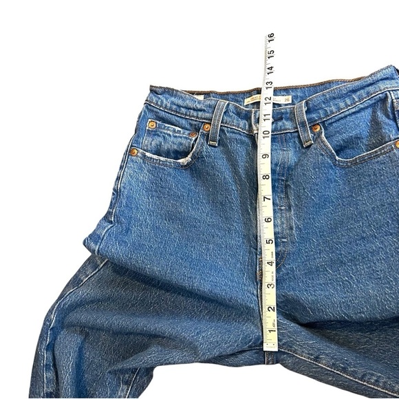 Levi's Women's Ribcage Straight Ankle Jeans- Size 26 - Picture 13 of 14
